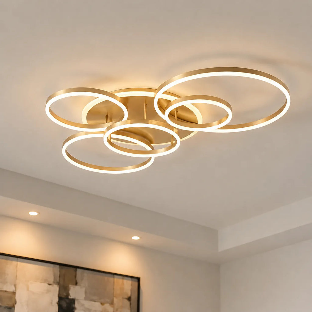 Soren Modern Multi-Ring LED Ceiling Light
