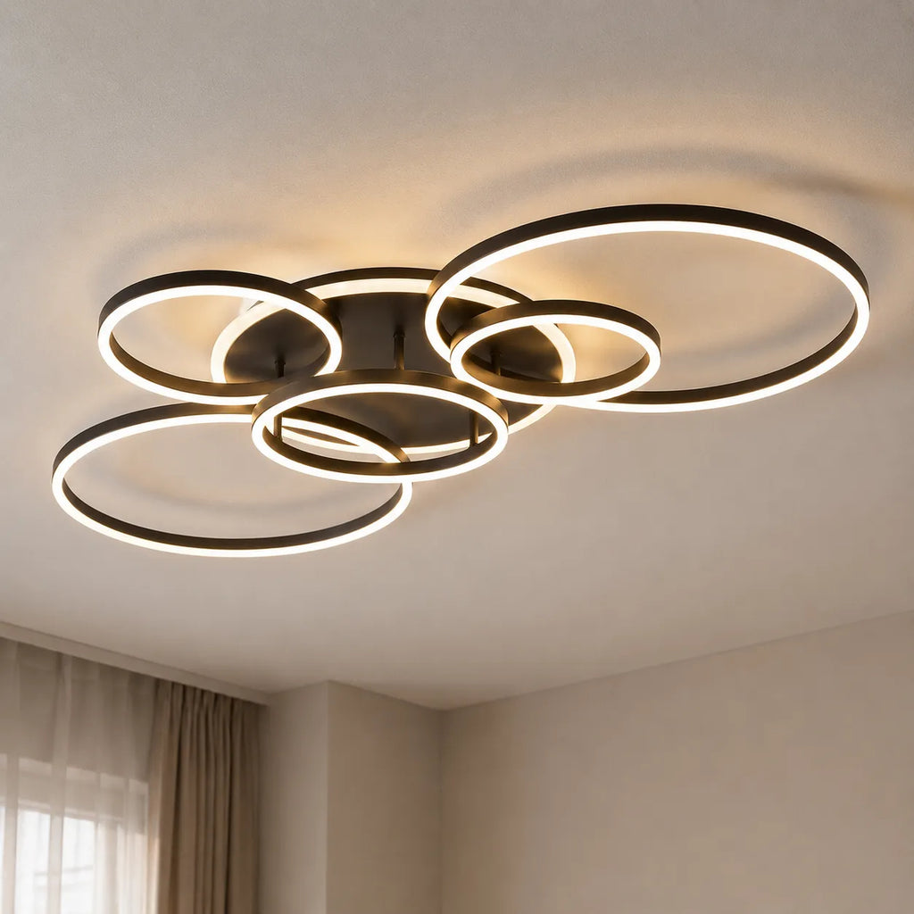 Soren Modern Multi-Ring LED Ceiling Light