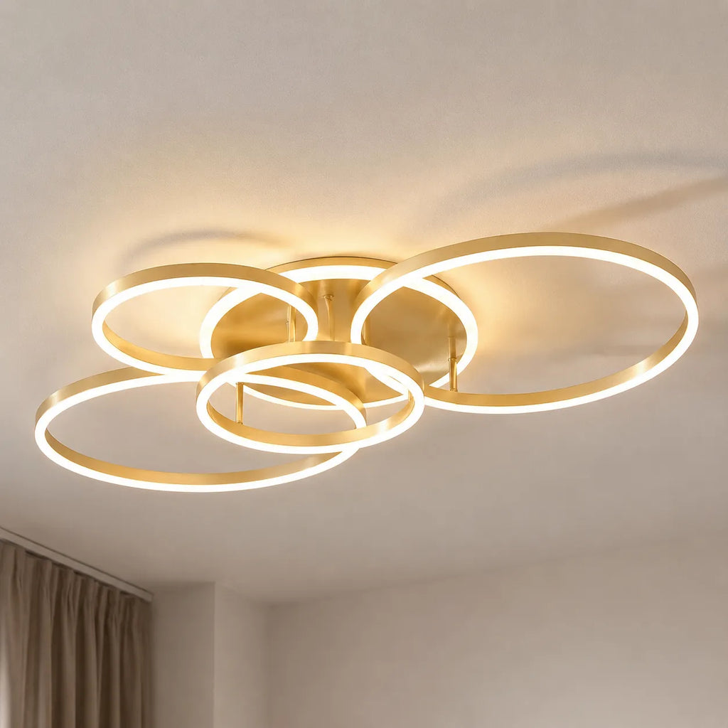 Soren Modern Multi-Ring LED Ceiling Light
