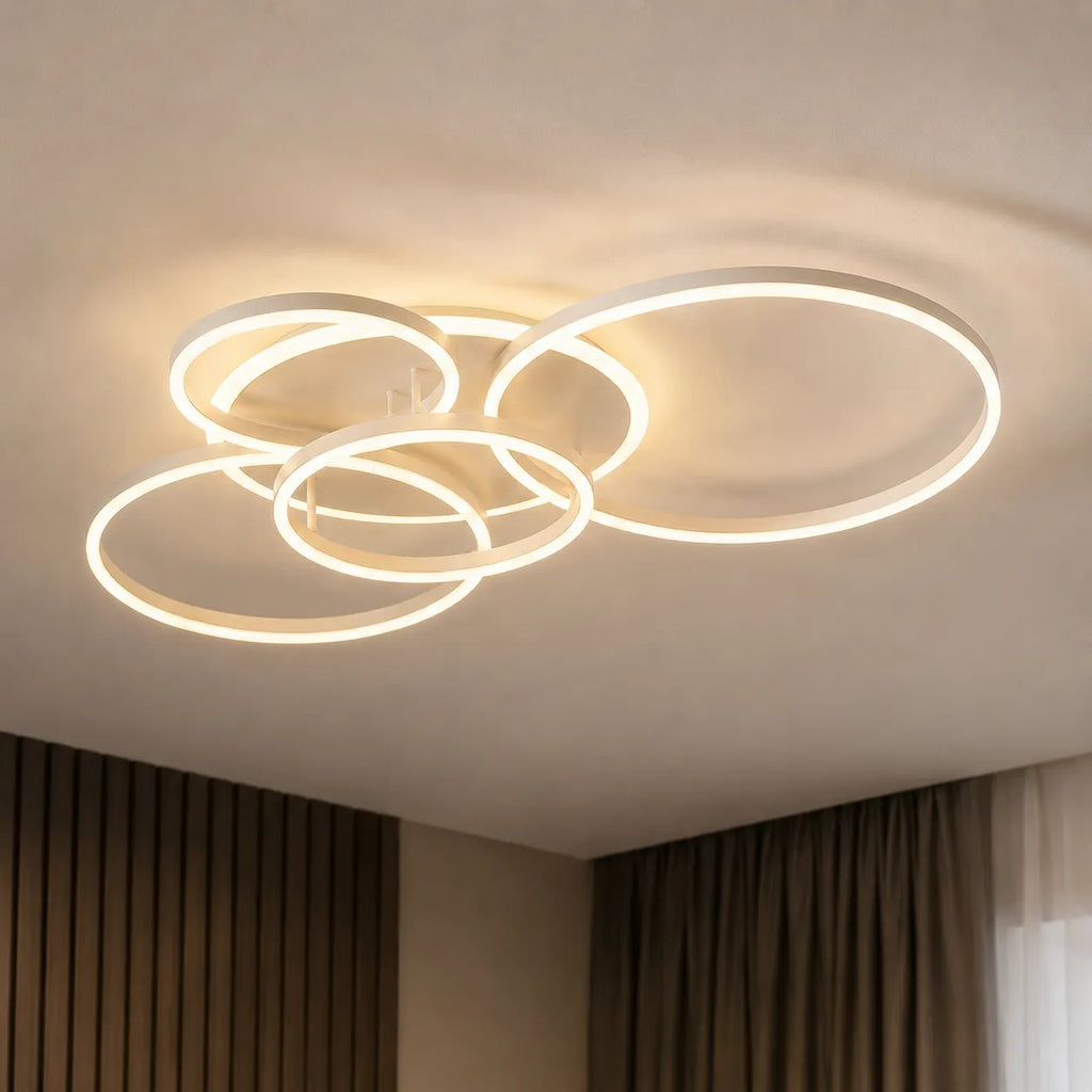 Soren Modern Multi-Ring LED Ceiling Light