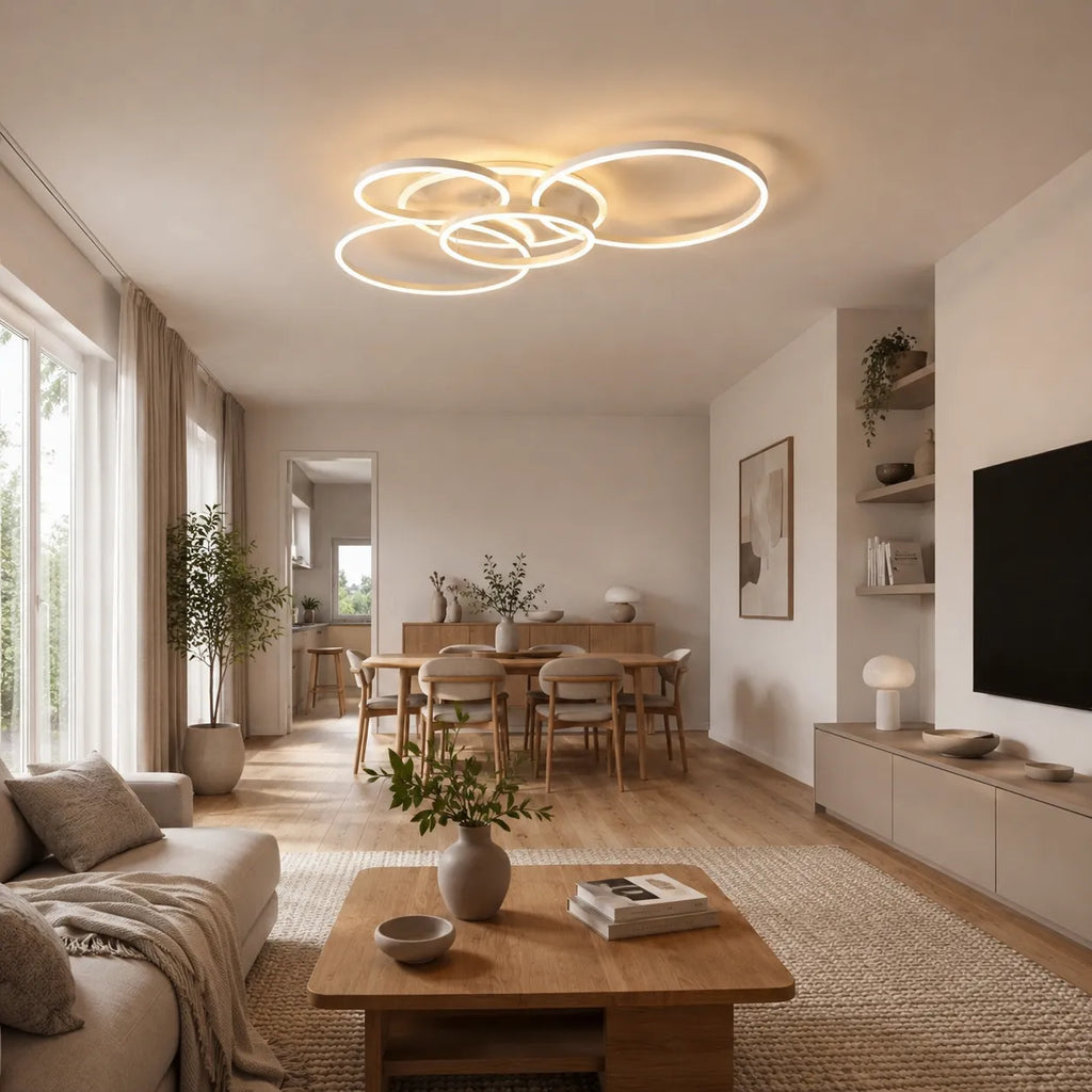 Soren Modern Multi-Ring LED Ceiling Light