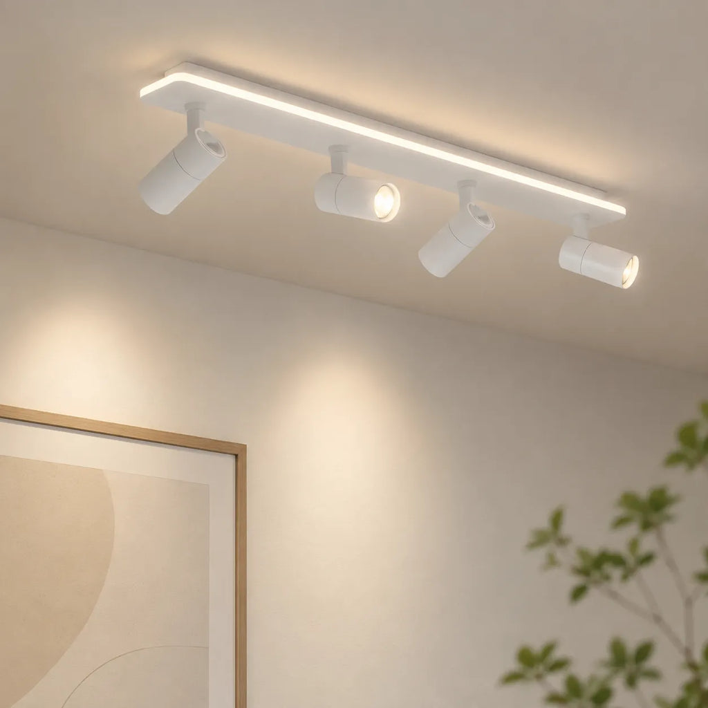 Zosia Modern Adjustable Multi-Spot LED Strip Ceiling Light