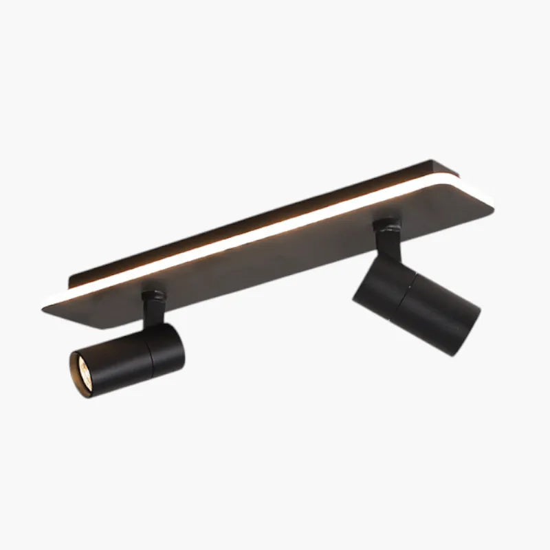 Zosia Modern Adjustable Multi-Spot LED Strip Ceiling Light