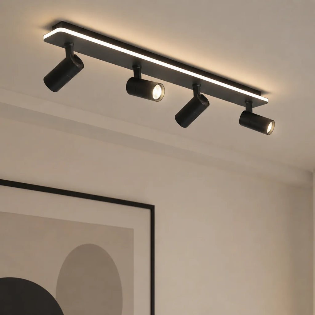Zosia Modern Adjustable Multi-Spot LED Strip Ceiling Light