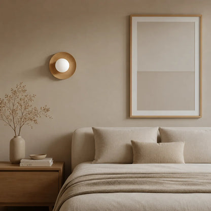 Jade Natural Wood LED Wall Light