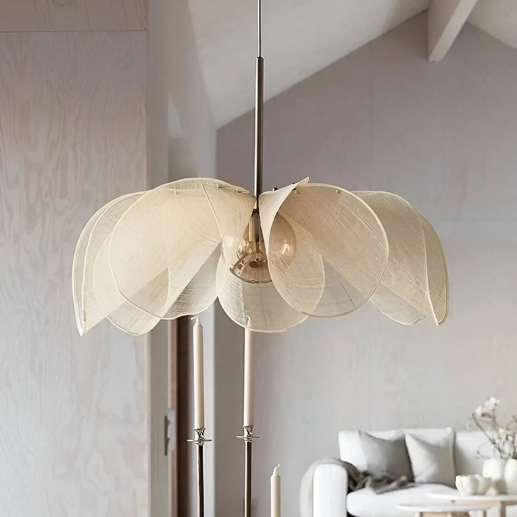 Ariinae Nordic Flower Fabric Pendant Light