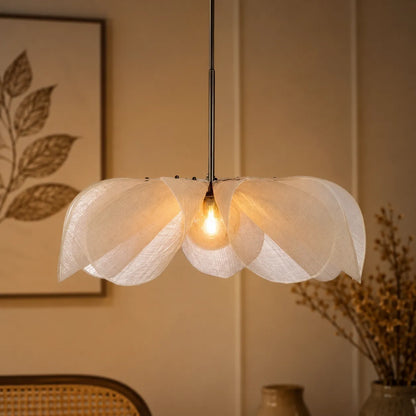 Ariinae Nordic Flower Fabric Pendant Light