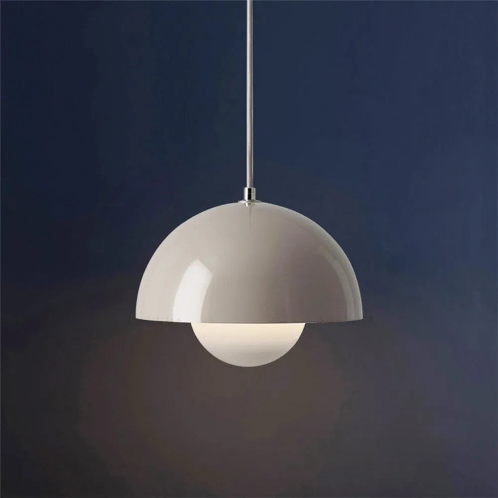 Arden Scandinavian Flowerpot Metal Pendant Light