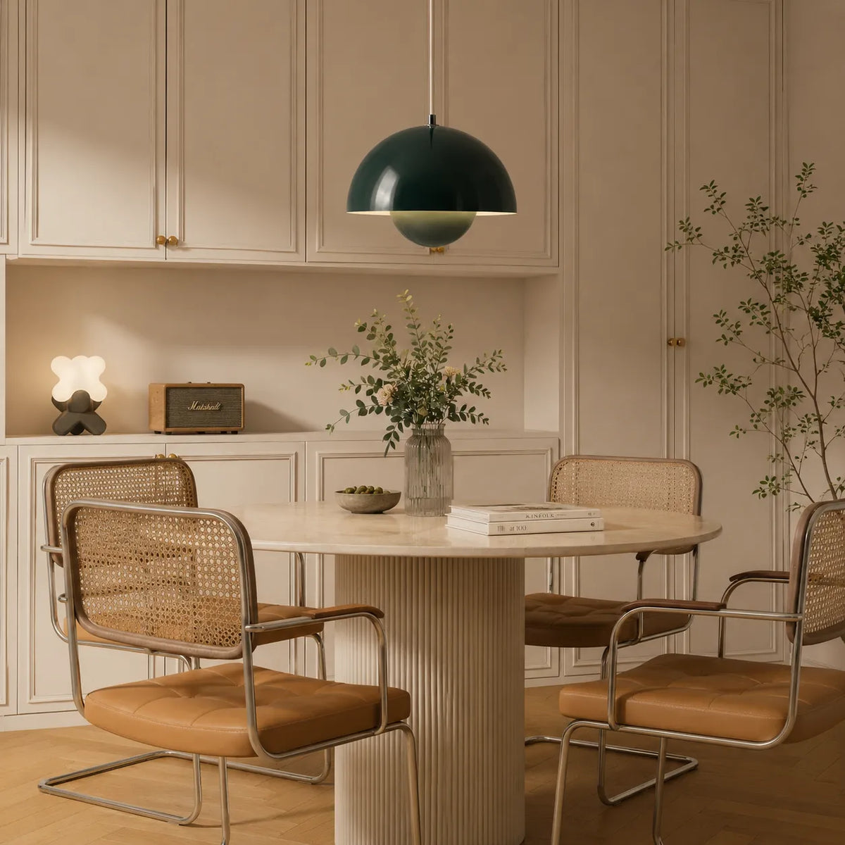 Arden Scandinavian Flowerpot Metal Pendant Light