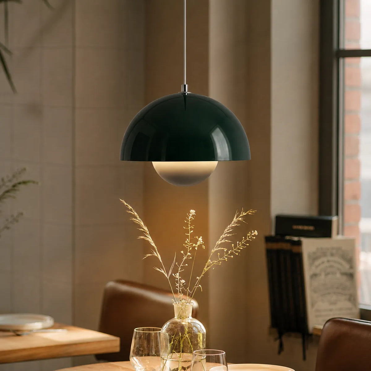 Arden Scandinavian Flowerpot Metal Pendant Light