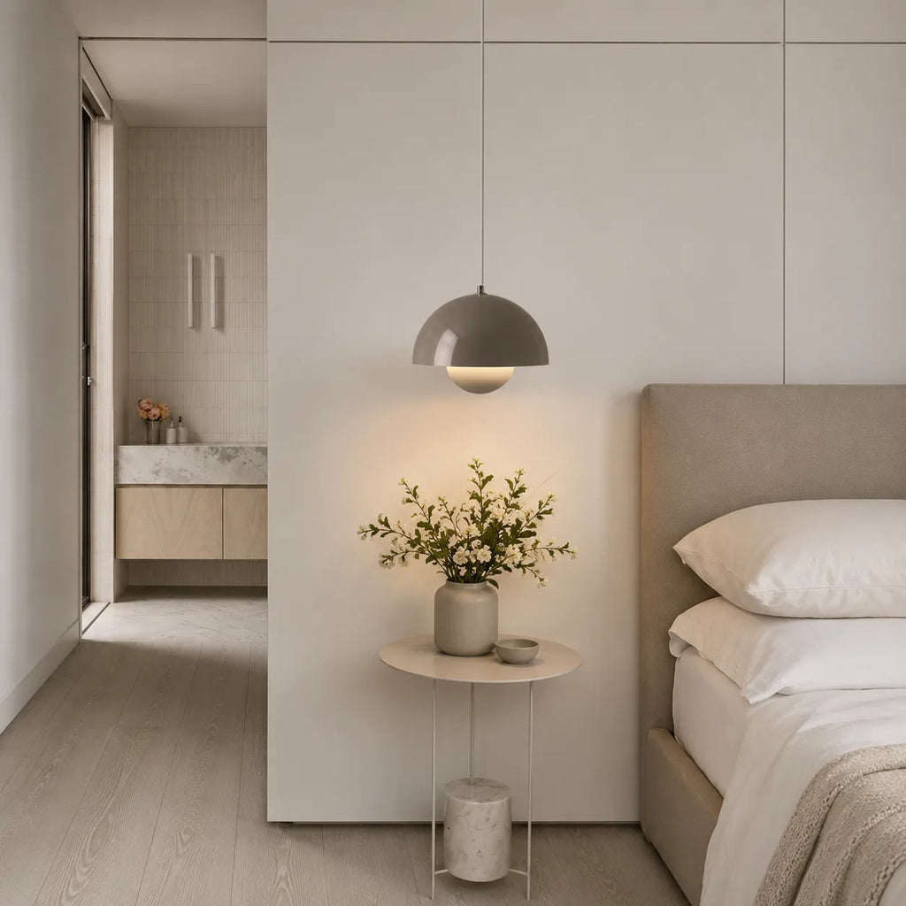 Arden Scandinavian Flowerpot Metal Pendant Light