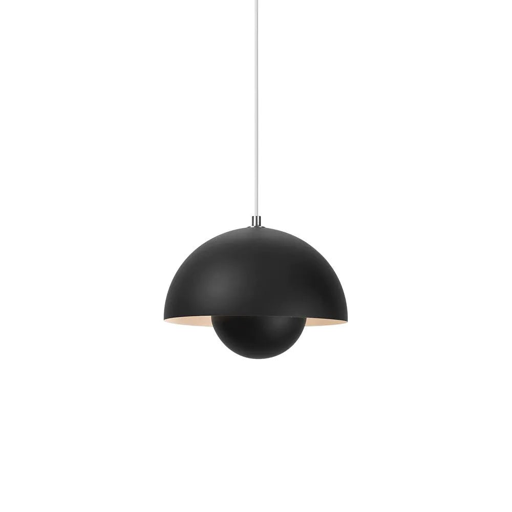Arden Scandinavian Flowerpot Metal Pendant Light