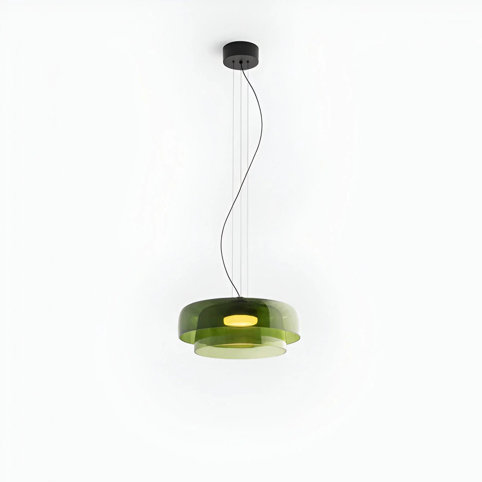 Nico Layered Nordic Glass Pendant Light
