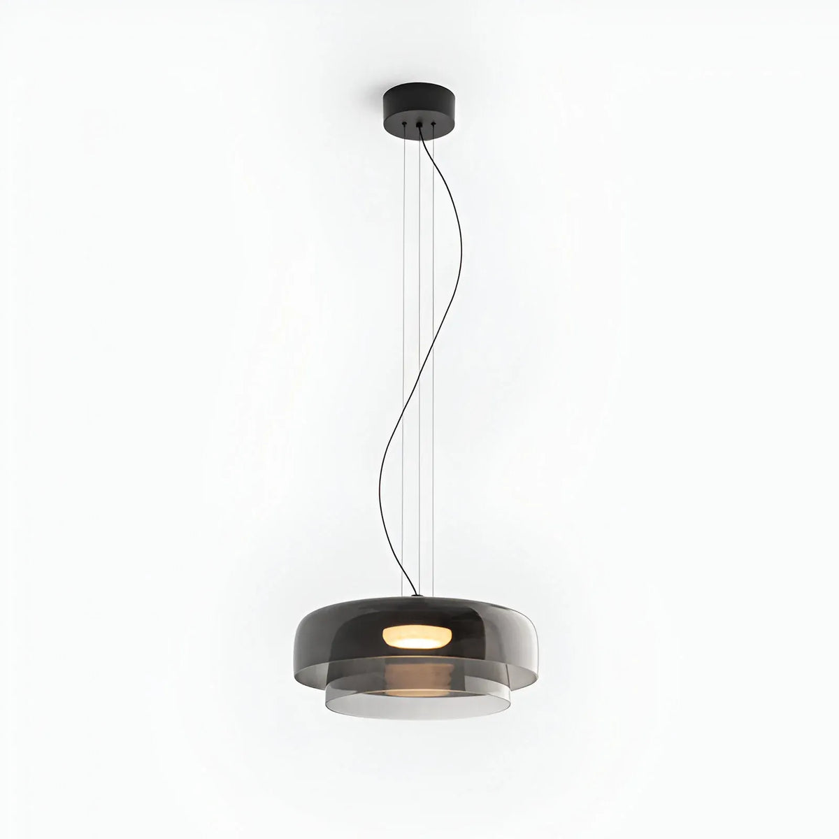 Nico Nordic Layered Colored Glass Pendant Light