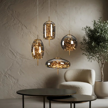 Nordic Luxury Modern Glass Pendant Light