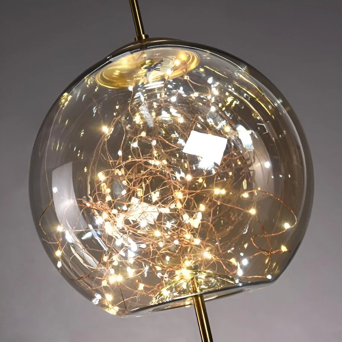 Lyra Nordic Sculptural Glass Pendant Light