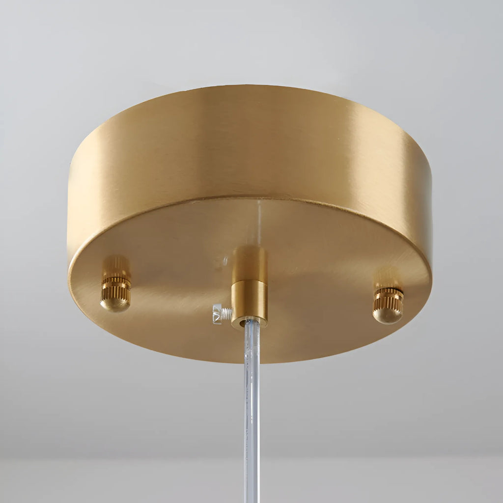 Lyra Nordic Sculptural Glass Pendant Light