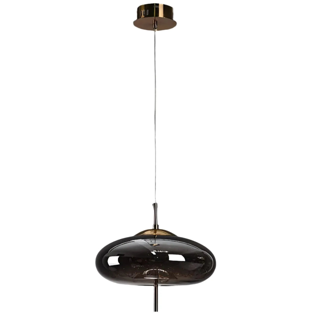 Lyra Nordic Sculptural Glass Pendant Light