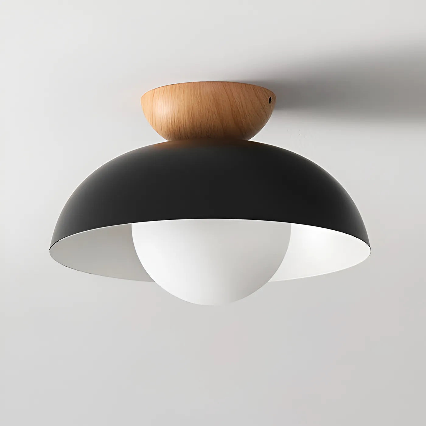 Veda Nordic Minimalist Iron Shade Ceiling Light