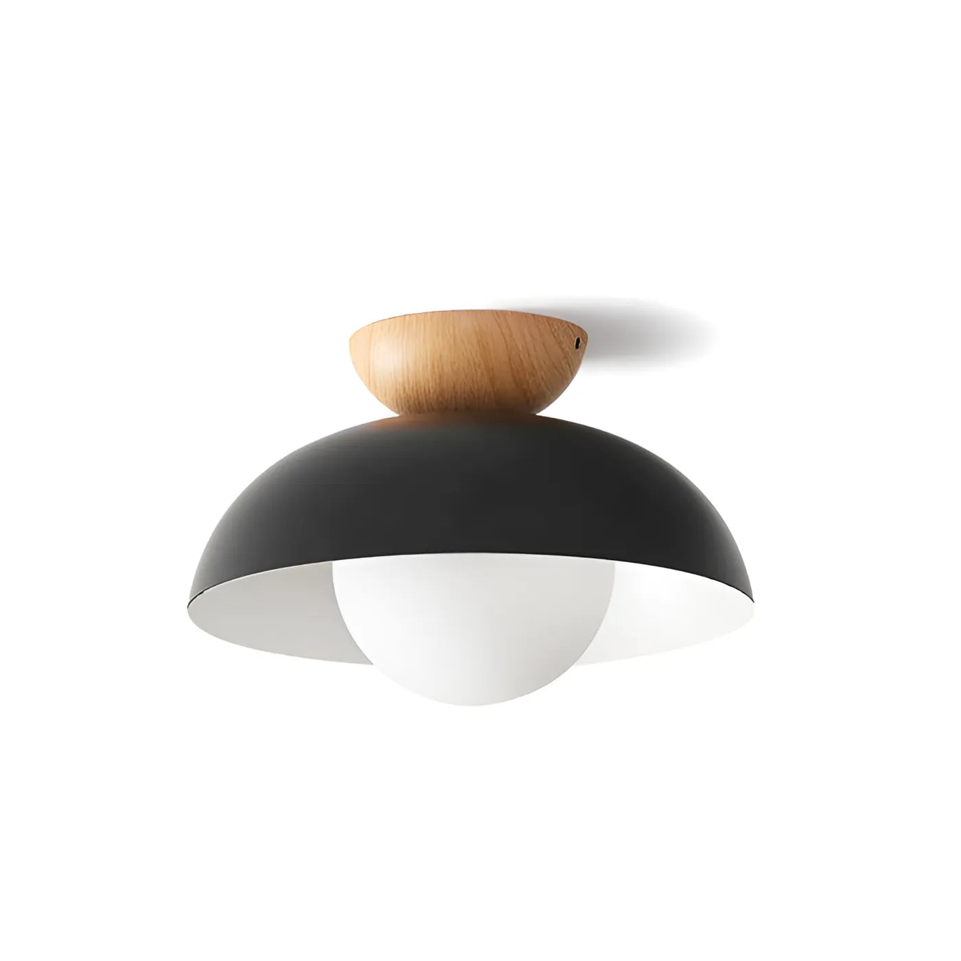 Veda Nordic Minimalist Iron Shade Ceiling Light