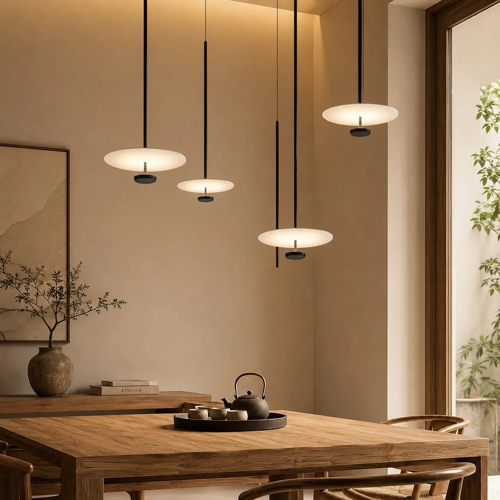 Arion Nordic Minimalist Disc LED Pendant Light