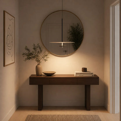 Arion Nordic Minimalist LED Round Disc Pendant Light