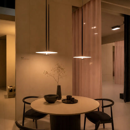 Arion Nordic Minimalist LED Round Disc Pendant Light