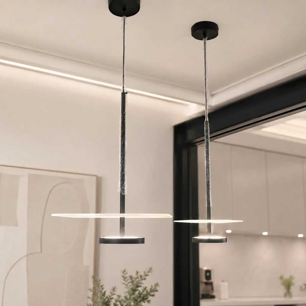 Arion Nordic Minimalist Disc LED Pendant Light