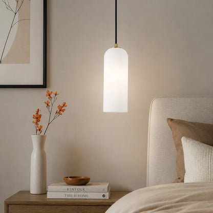 Nordic Modern Alabaster Monty Pendant Light