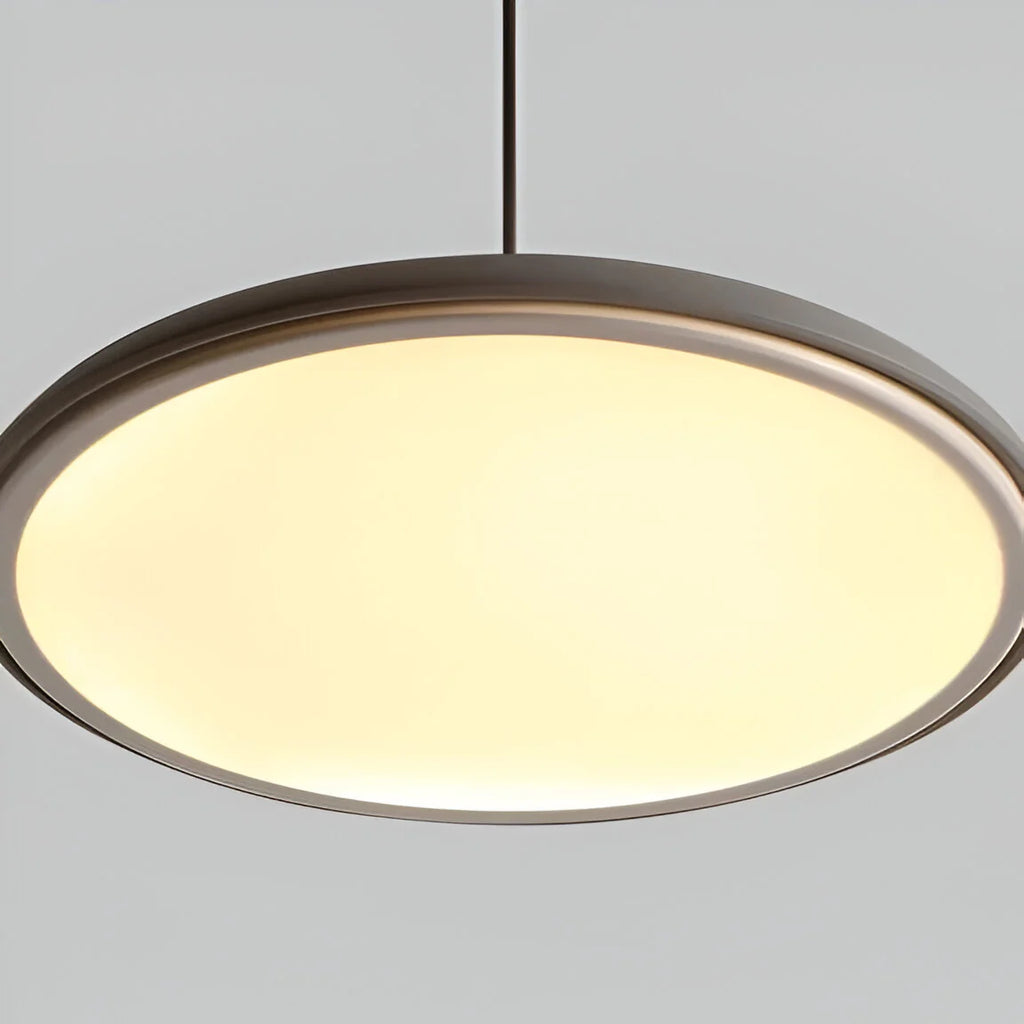 Yelena Modern Metallic Disc LED Pendant Light