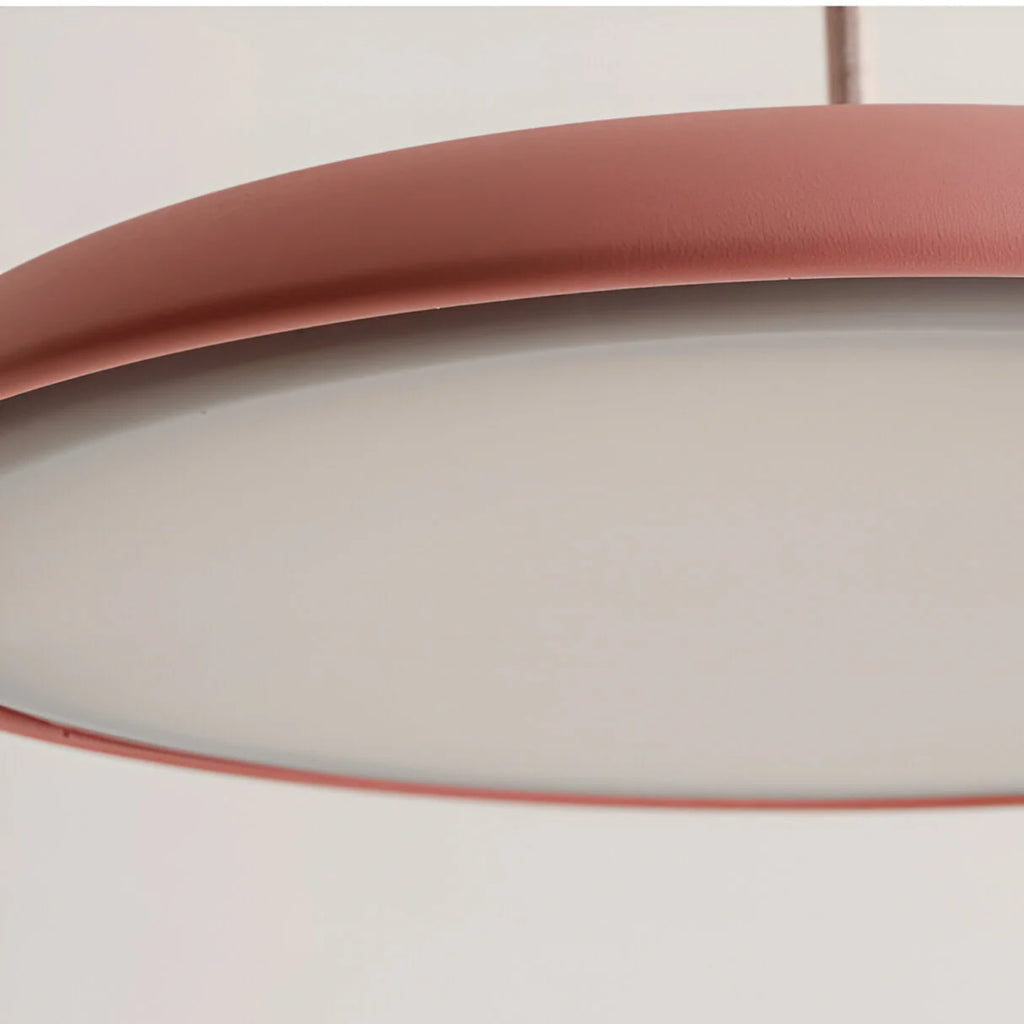 Yelena Modern Metallic Disc LED Pendant Light