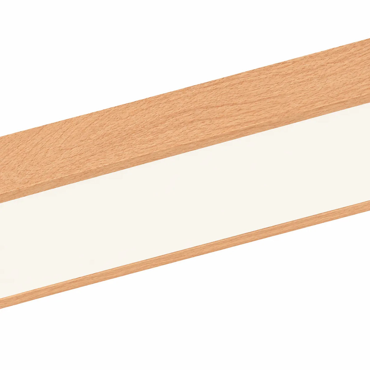 Dimitri Nordic Oval Wood-Grain LED Ceiling Light