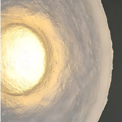 Avara Nordic Resin Round Wall Light