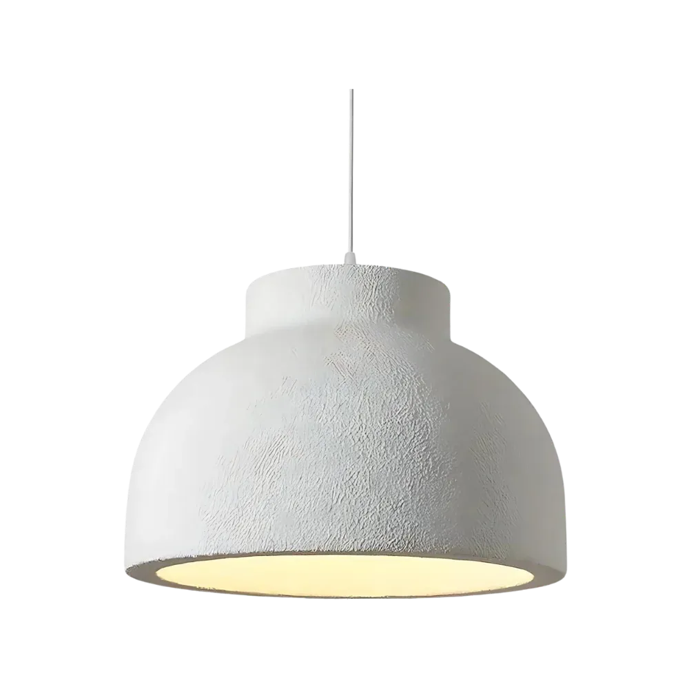 Beau Wabi-Sabi Sculptural Dome Pendant Light
