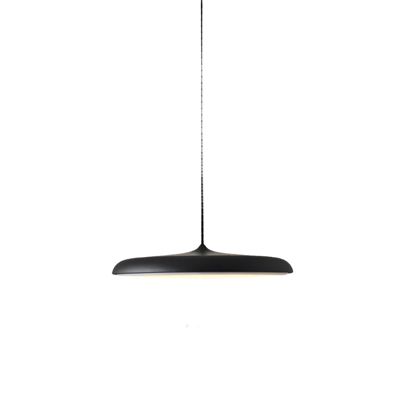 Yelena Modern Metallic Disc LED Pendant Light