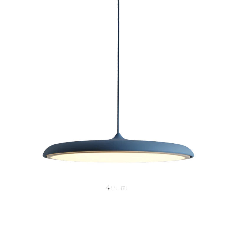 Yelena Modern Metallic Disc LED Pendant Light