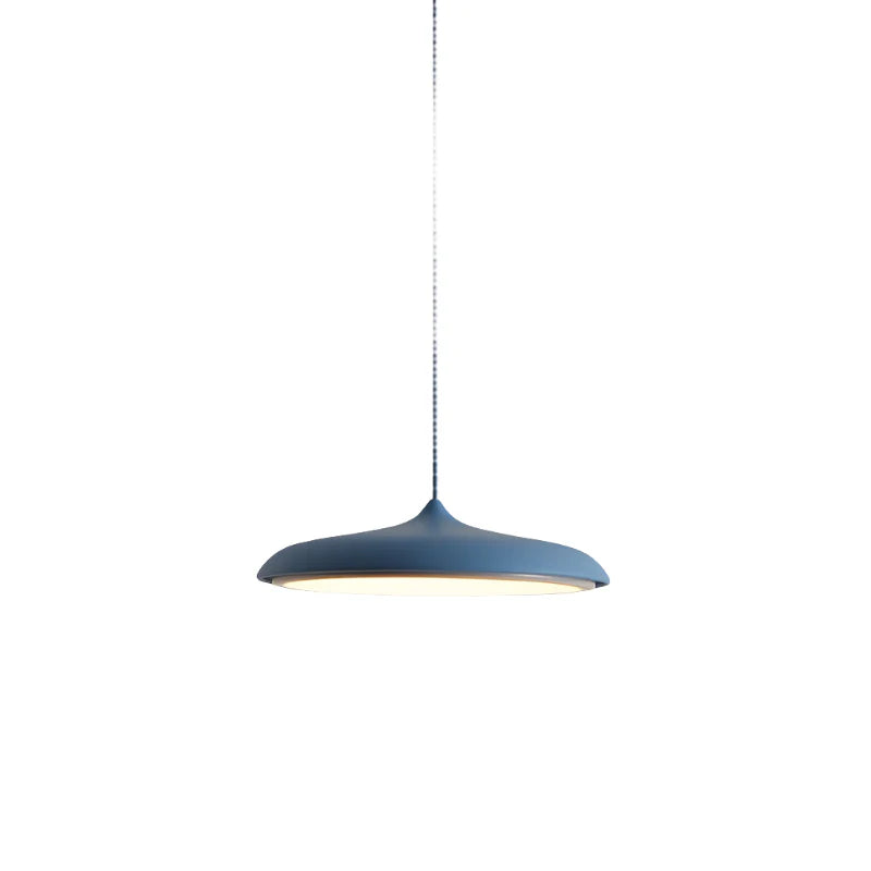 Yelena Modern Metallic Disc LED Pendant Light