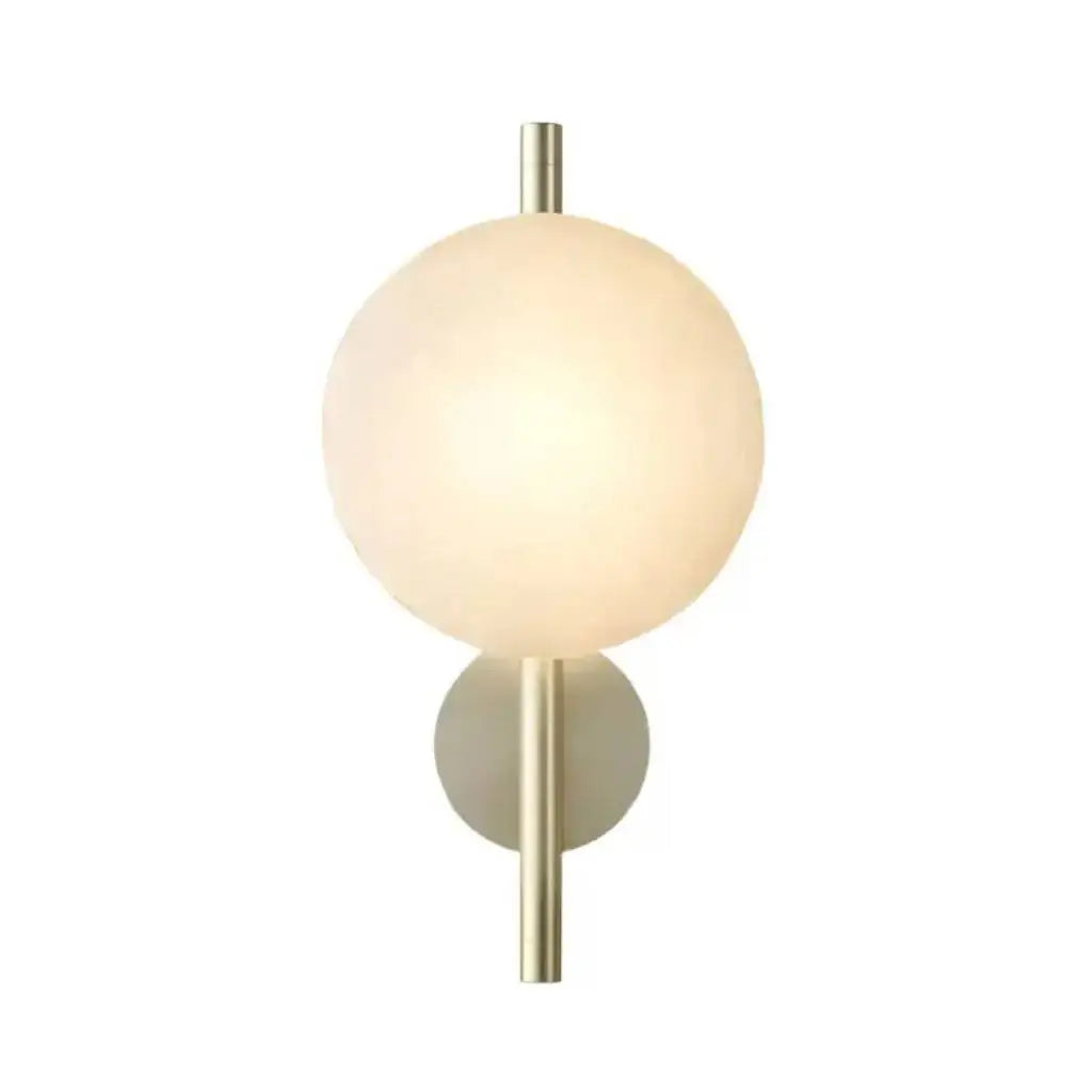 Orb Contemporary Glass Wall Sconce