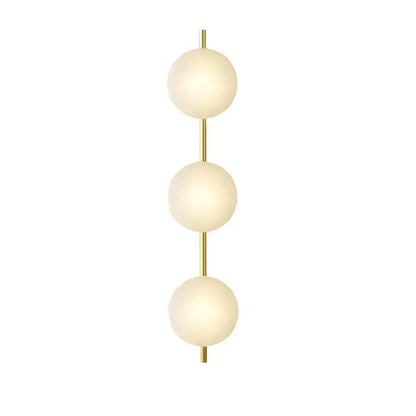Orb Contemporary Glass Wall Sconce