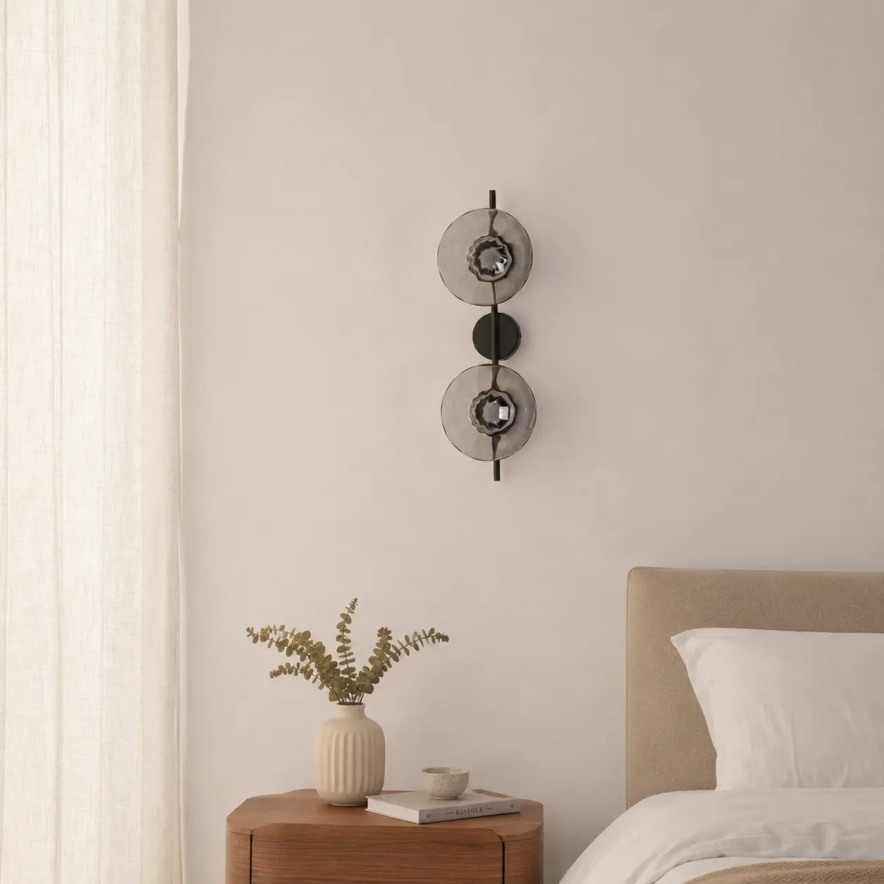 Orb Contemporary Glass Wall Sconce