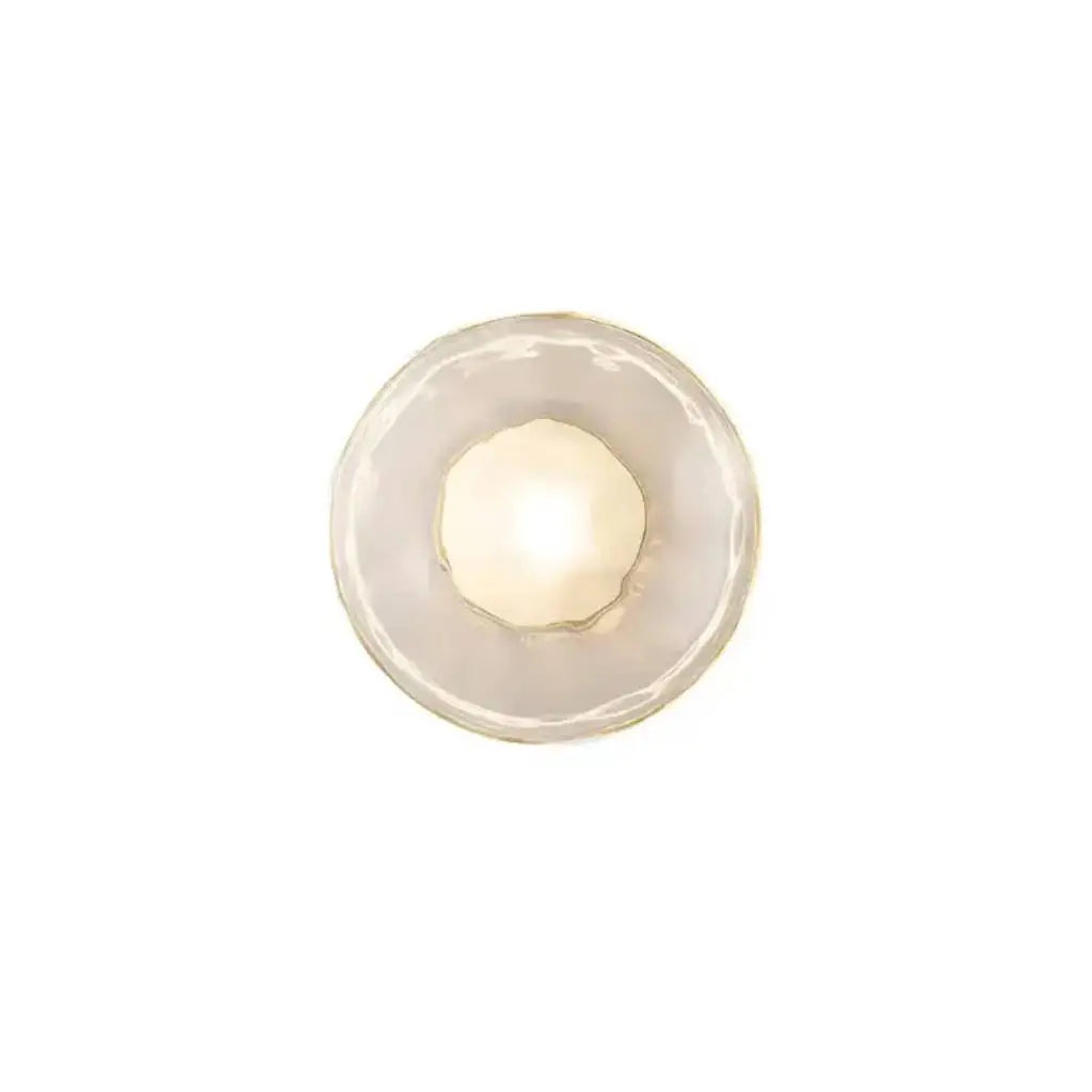 Orb Contemporary Glass Wall Sconce