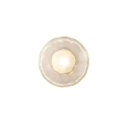 Orb Contemporary Glass Wall Sconce