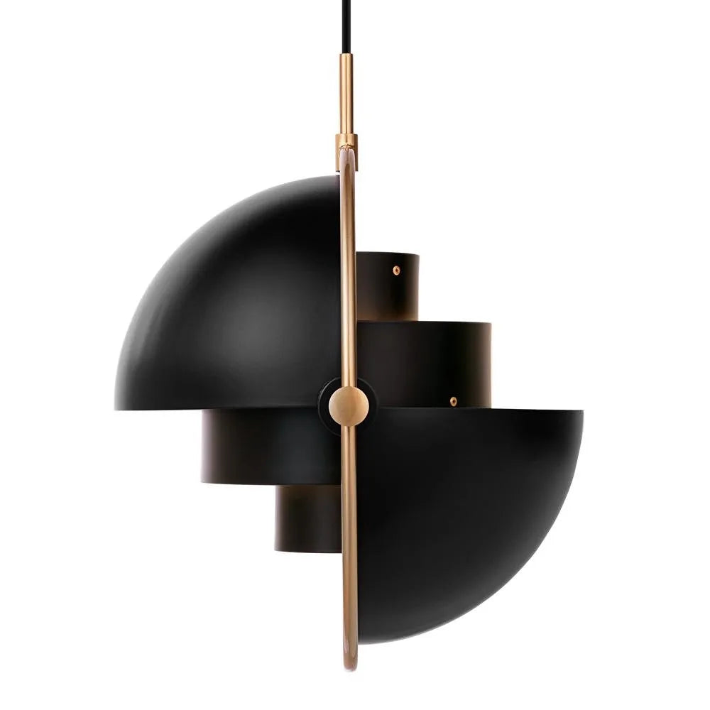 Brenna Modern Metal Saturn Orb Pendant Light