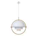 Brenna Modern Metal Saturn Orb Pendant Light