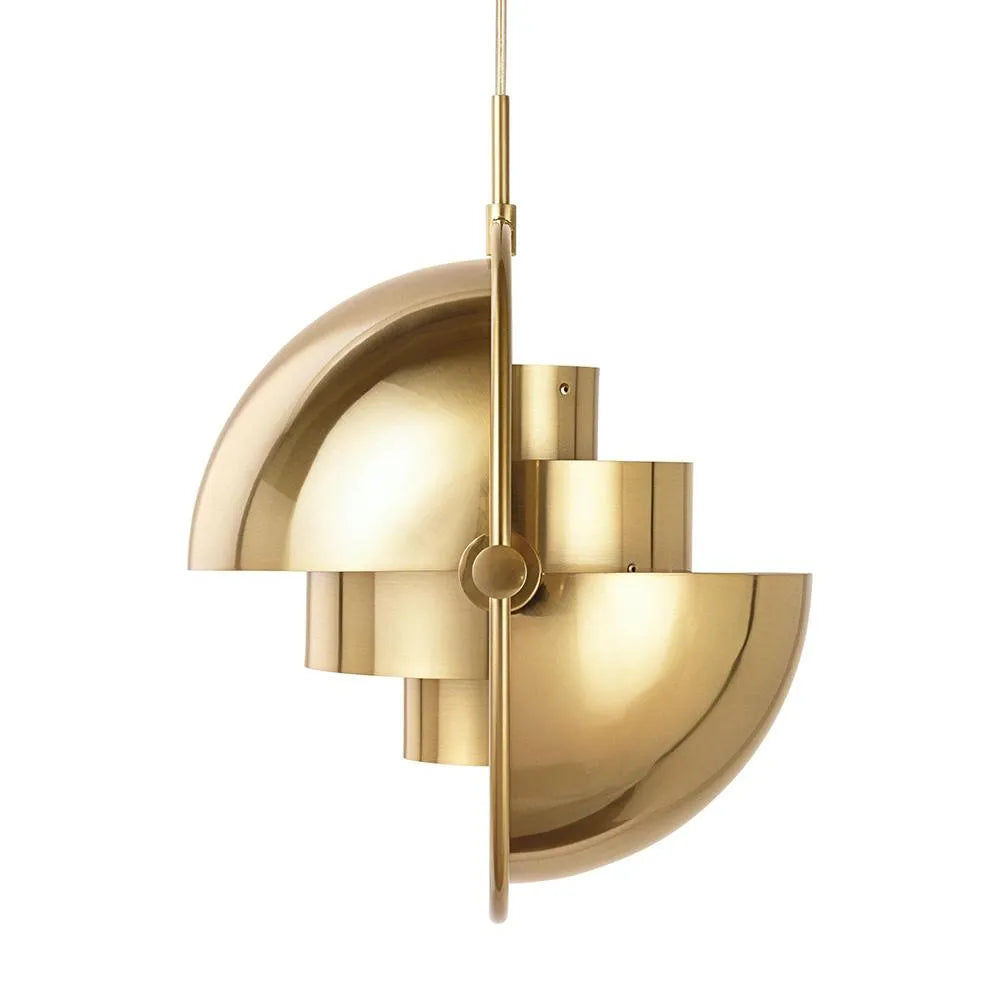 Brenna Modern Metal Saturn Orb Pendant Light