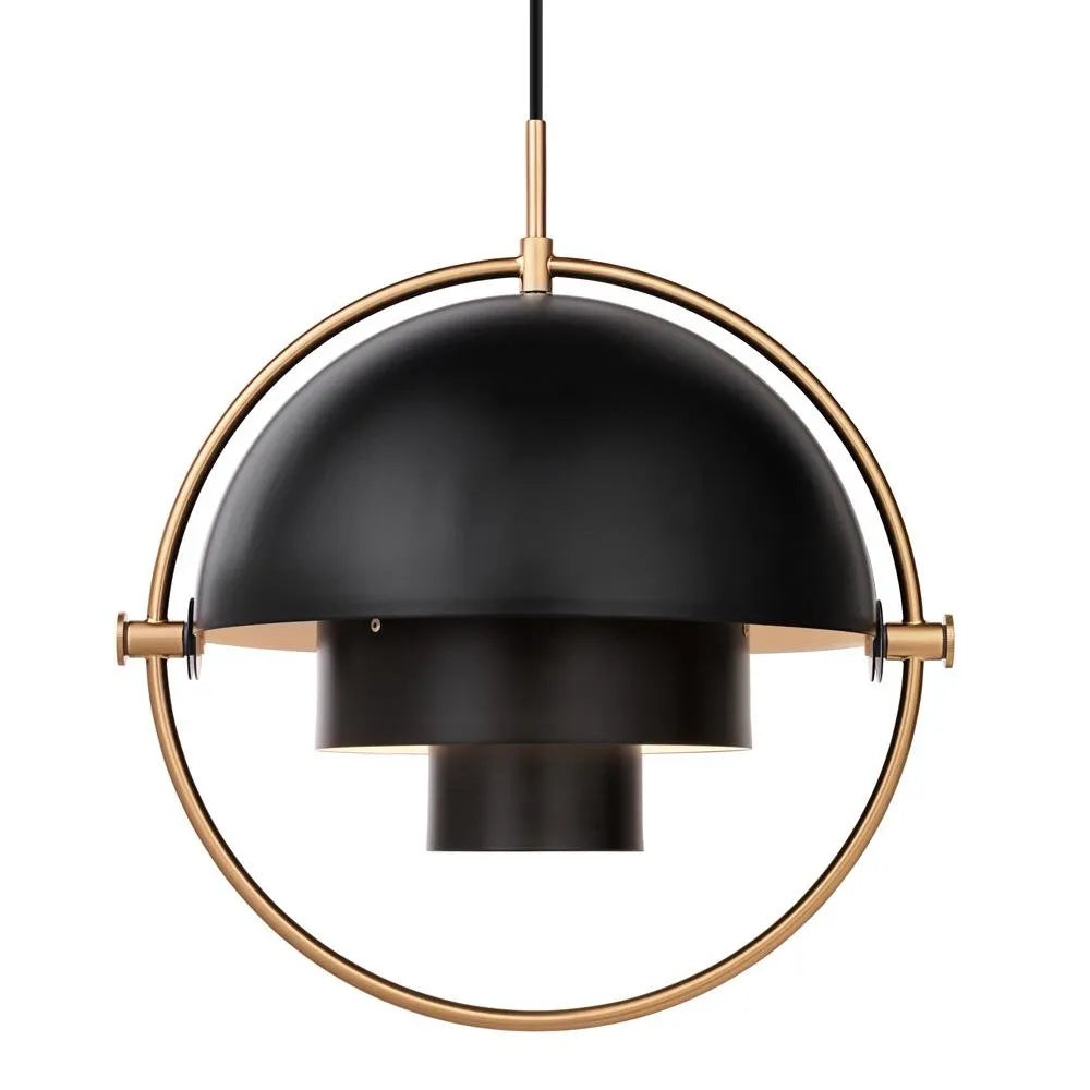 Brenna Modern Metal Saturn Orb Pendant Light