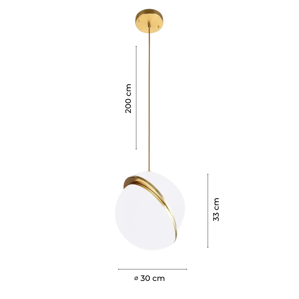 Orbit Dome Pendant Light