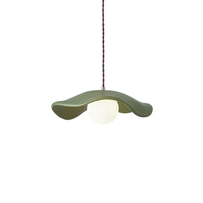 Organic Wabi-Sabi Resin Pendant Light