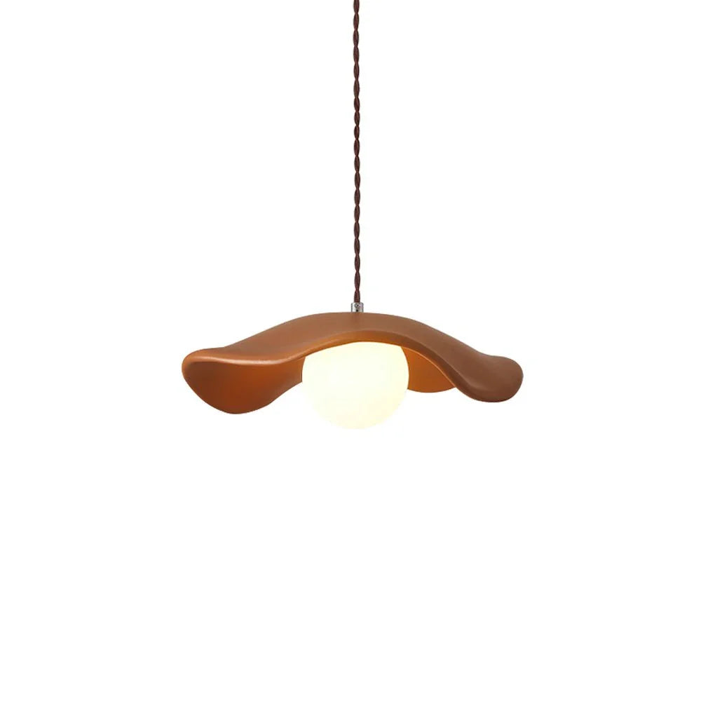 Dara Wabi-Sabi Sculptural Resin Pendant Light
