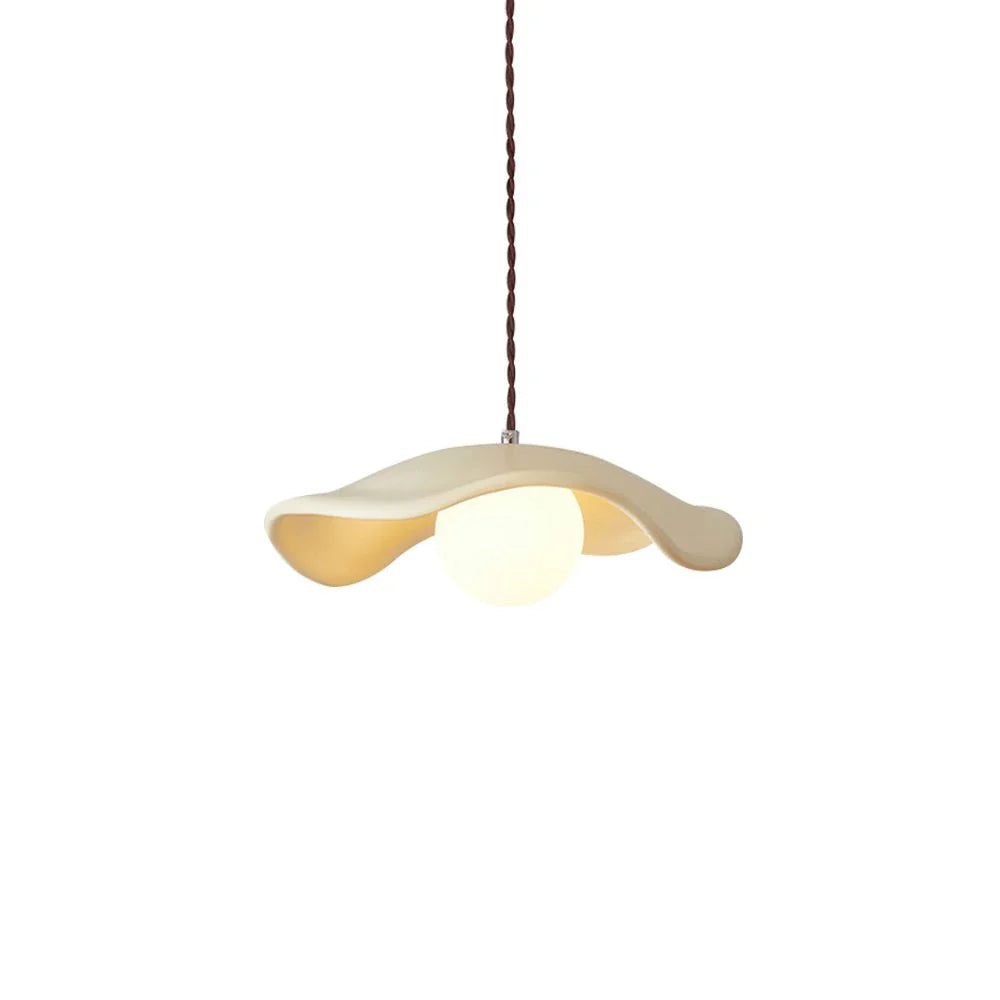 Dara Wabi-Sabi Sculptural Resin Pendant Light